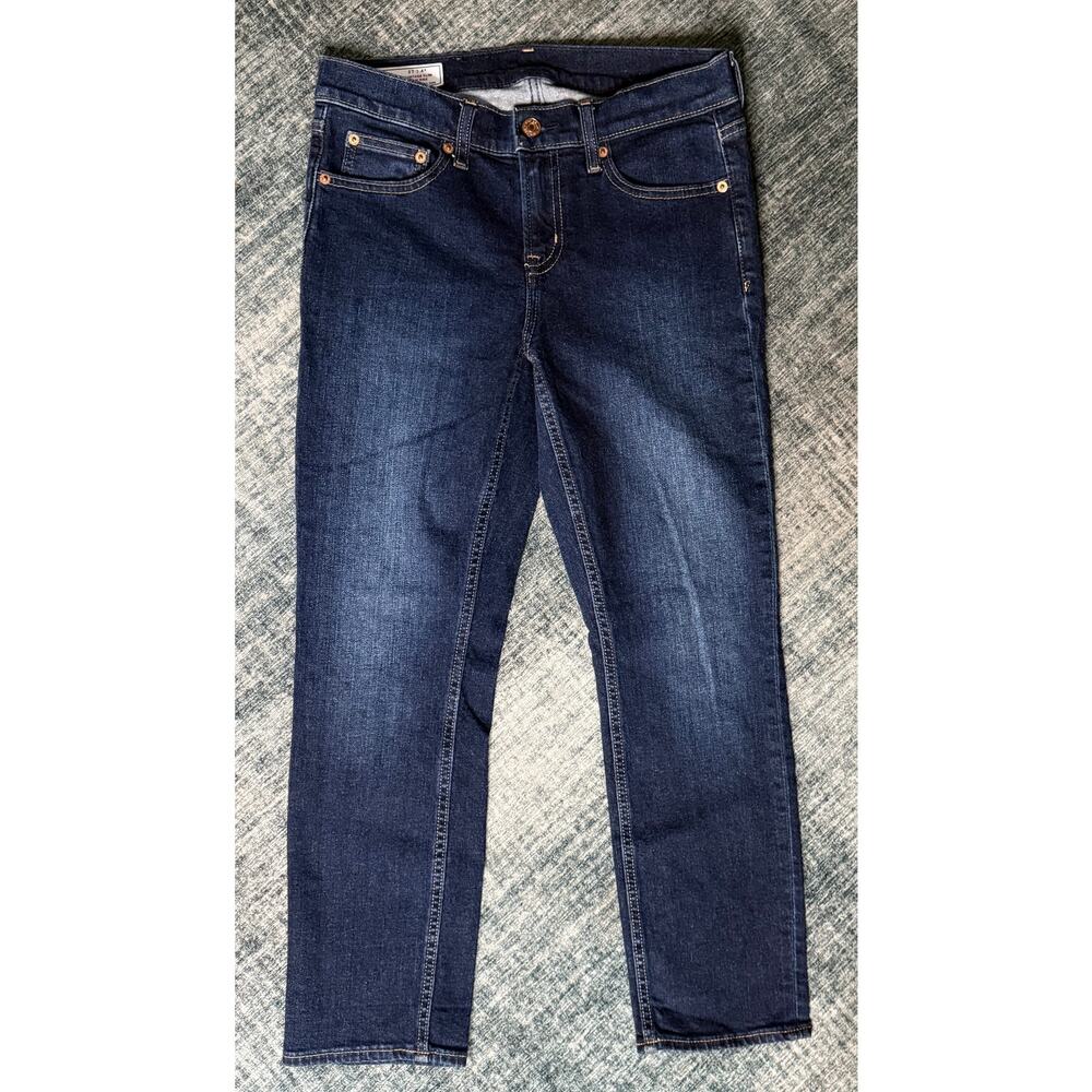 Gap Vintage Slim Low Rise Jeans Size 27 Short Dark Wash Indigo Y2K